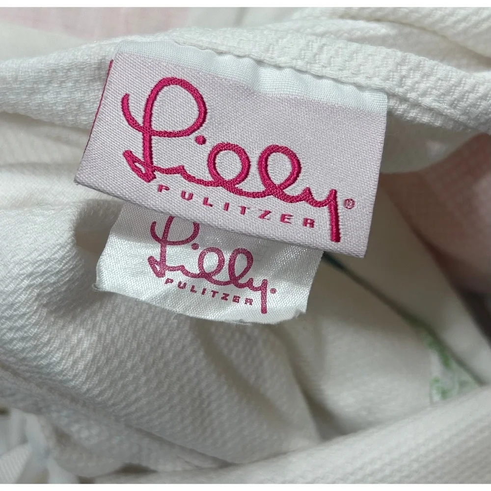 VTG‎ Lilly Pulitzer Pillow Shams SET/2 Standard Perfectly Patched Pastel Cottage